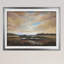 « pré coucher de soleil », reproduction de peinture à l’acrylique encadrée-31991890-33958564