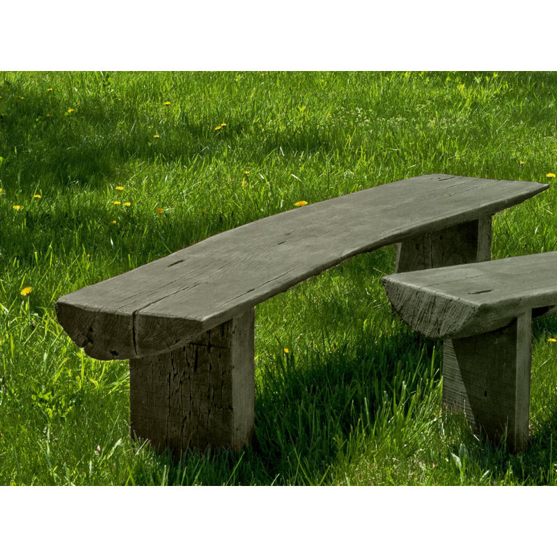 Grand banc Beauvais, H 16,75 po x l 72,5 po x P 14,5 po, Bronze cuivré
