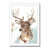 White Framed Paper Print