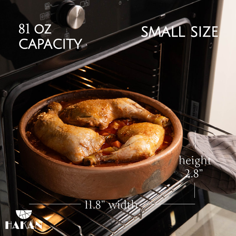 Hakan Efes Terracotta Pie Pan, 7"