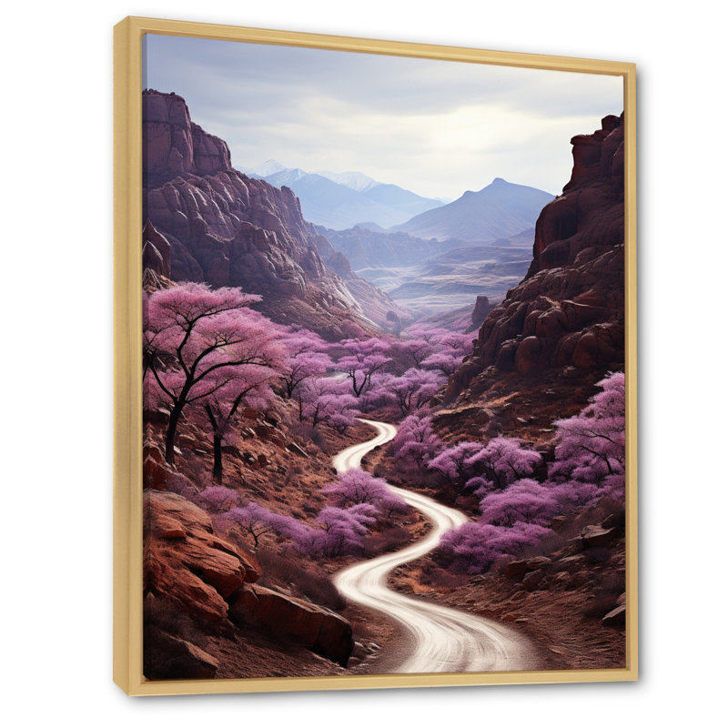 Bartholemy Canyon Endless Journey VI - Impression, Cadre naturel flottant, H 32 po x l 24 po x P 1 po