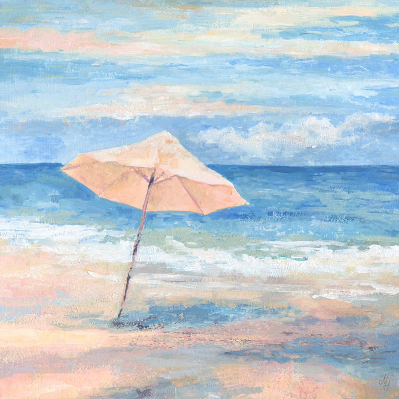 It's Always Summer - Wrapped Canvas Print, 20 cm H x 20 cm W x 3.81cm D