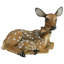 Statue amour, doe et fauve de maman