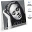 Support mural transparent pour disque vinyle en acrylique transparent