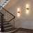 16.5" Rechargeable Wall Sconce with Remote and Bulb Included-1234116966