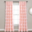 Panneaux de rideaux simples semi-transparents avec passe-tringle -918084981-910191438
