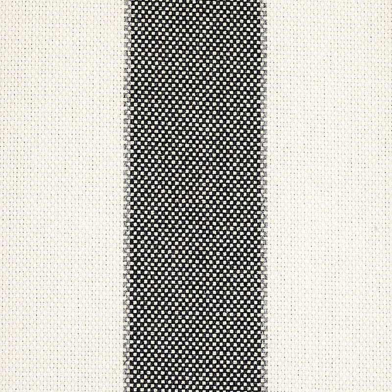 Blumont Stripe Indoor/Outdoor Fabric, Charcoal