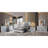 WHITE MARBLE MIRROR WITH LED