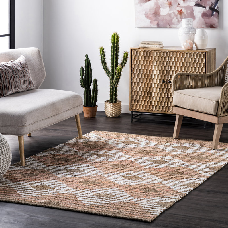 Martucci Geometric Indoor Rug, Rectangle 4' x 6'