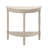 Mcbroom Wood Half Moon 1 Shelf Console Table-1362153406