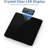 Square Digital Bathroom Scale - Black-130116240