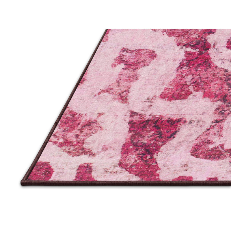 Abstract Indoor Rug, Rectangle 2' x 3'