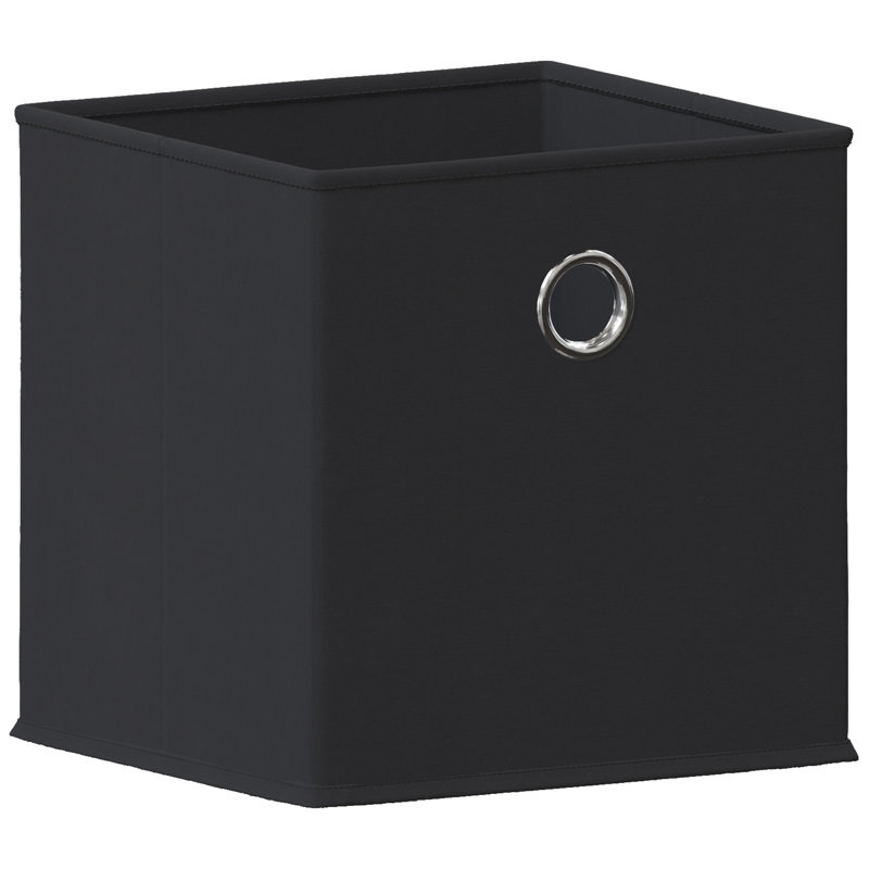 Cube Storage Basket, Black, UKFR Certified