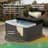 Lifesmart LS550 Plus 230 Volt 5-Person 65-Jet Rectangle Hot Tub with Ozonator and FROG @ease-Ready Setup-124883421