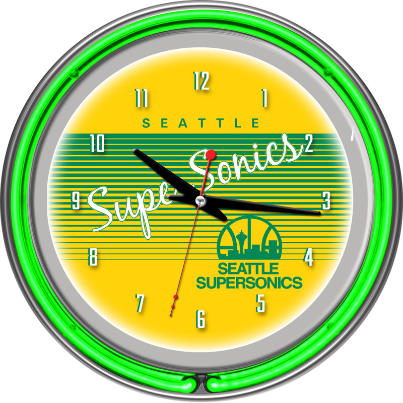 NBA Wall Clock, Seattle Super Sonics