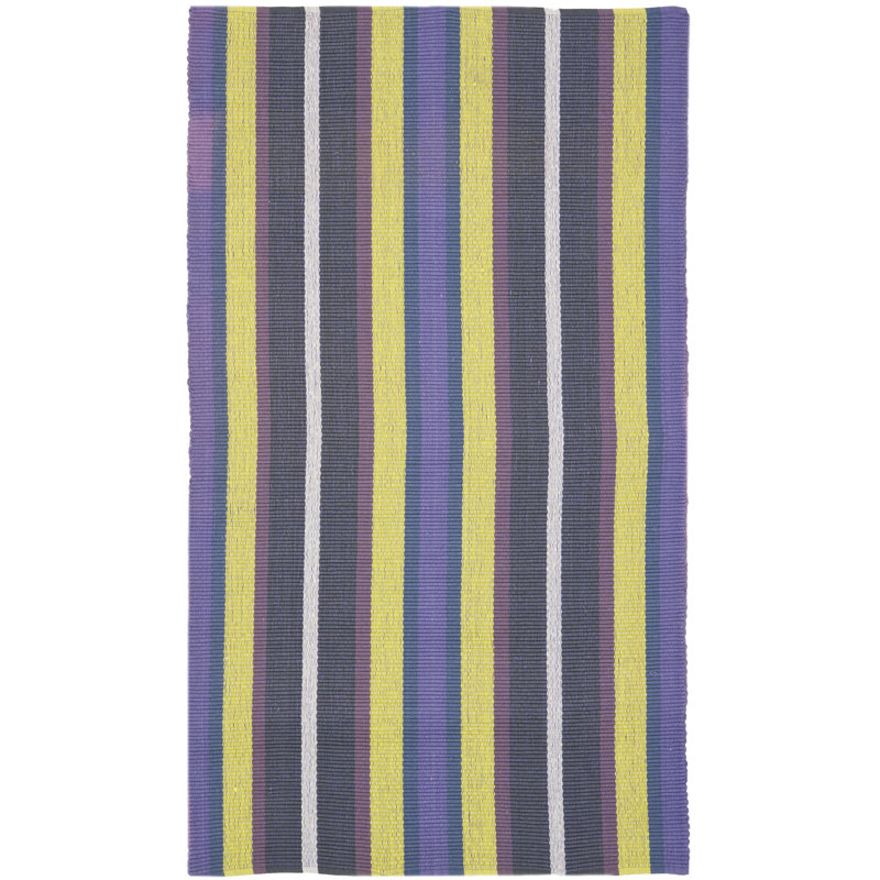 Tapis rayé en coton Penfield, Rectangle 6 pi x 9 pi