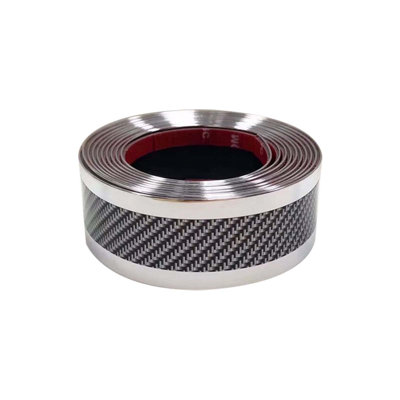 the crash Car Sticker Carbon Fiber Rubber DIY Door Sill Protector Guard Strip 3x100cm