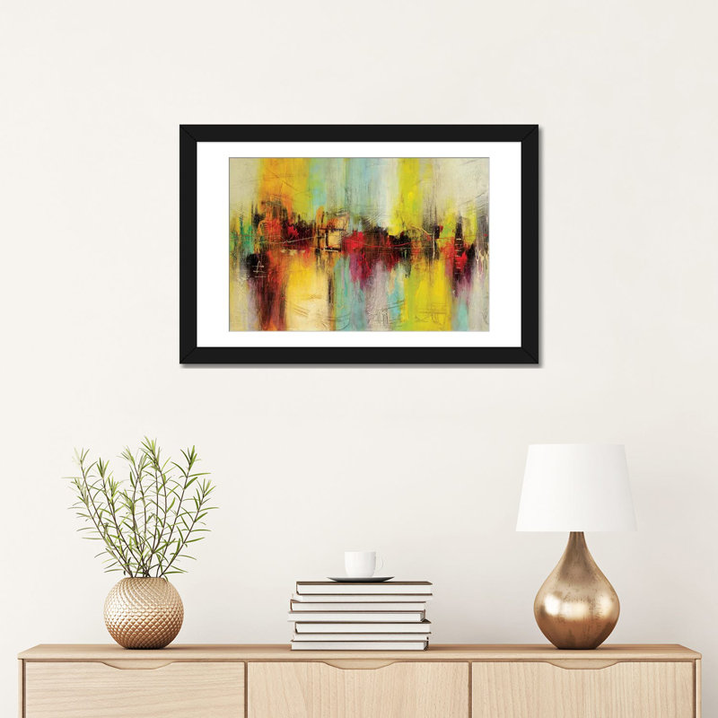 « hilos de vida i », reproduction d’impression sur toile, H 24 po x l 32 po x P 1 po, Papier d'art encadré noir