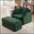 41.7" Modern Style Single Sofa Sofa Couch with Storage Space, A Movable Ottoman, Two USB Ports, Two Cup Holders, A Phone Holder for Living Room-891004164