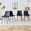 Chaise de salle à manger contemporaine avec coussin confortable incurvé pour une utilisation dans plusieurs pièces