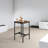 Mciver Metal Base Dining Table-1817268897-1817268898