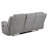 Rodden Chenille Upholstered Reclining Sofa Gray