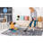 Blue Area Rug - Non-Shedding, Stain , Available In Different Textures Suited For High-Traffic Spaces-760727935