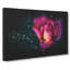 Rose In Pink And Purple - Wrapped Canvas-56642837