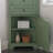 68.9" Tall  Corner Storage Cabinet With Open Shelf, Drawers  And Door-510084191