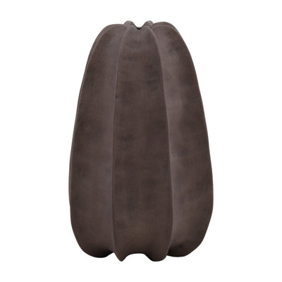 Gwynn 17" Tall Terracotta Vase, Brown