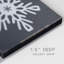 Tableau noir flocon de neige III-1695822500