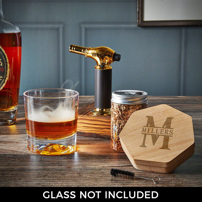 Donivee Whiskey Smoker Kit - Personalized Bar Tools, Yes