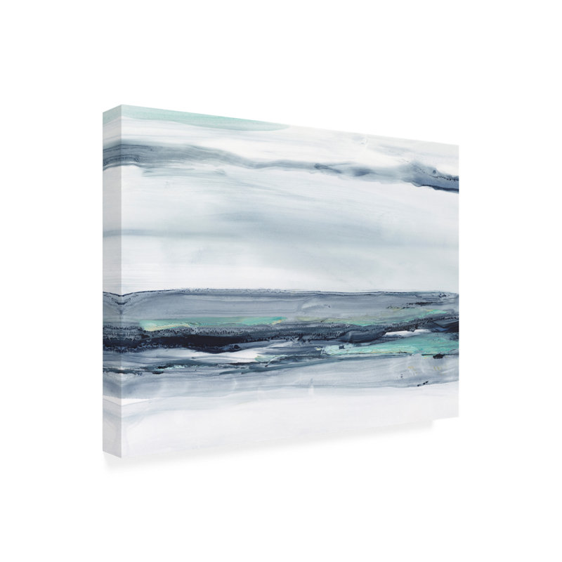 «Electric Tides I» sur toile, H 14 po x l 19 po