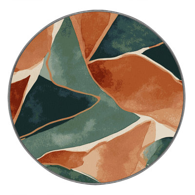 Tapis vert doré