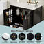 30" Bathroom Vanity With Ceramic Sink,vintage Style-1542303012