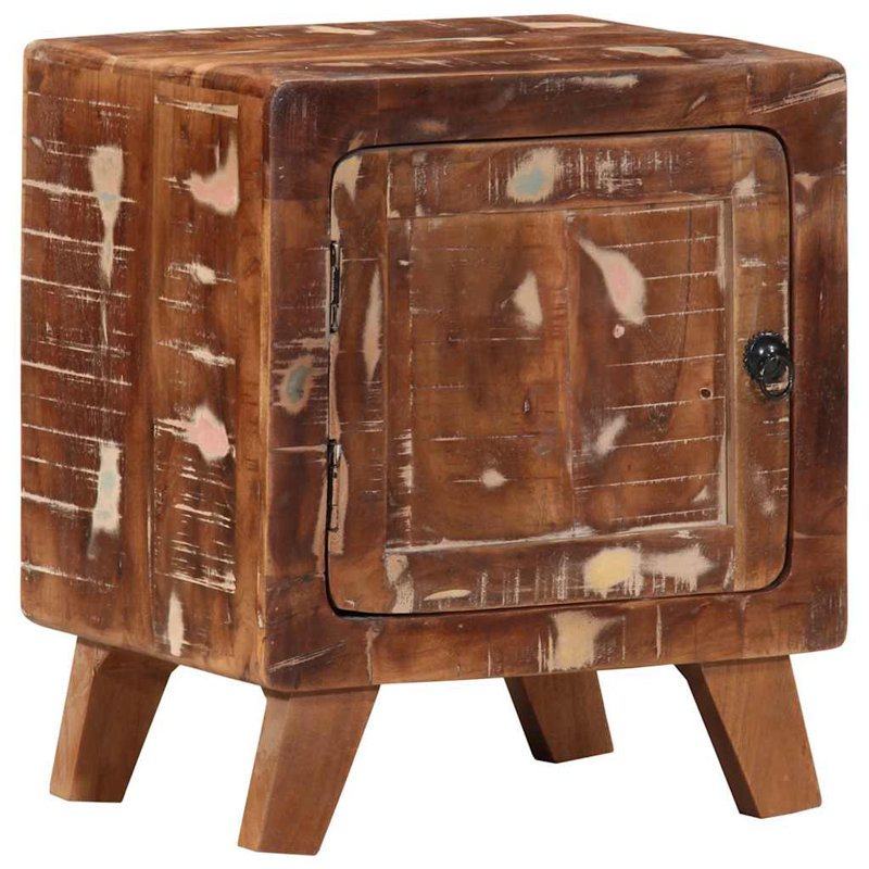 40cm W Solid Wood Bedside Table