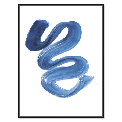 Slinky Indigo II by Filippo Ioco  - Painting Print