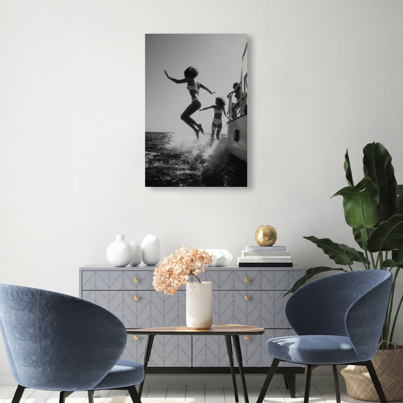 Liquid Gravity Print by Oliver Gal, 15"H x 10"W, Gallery Wrapped