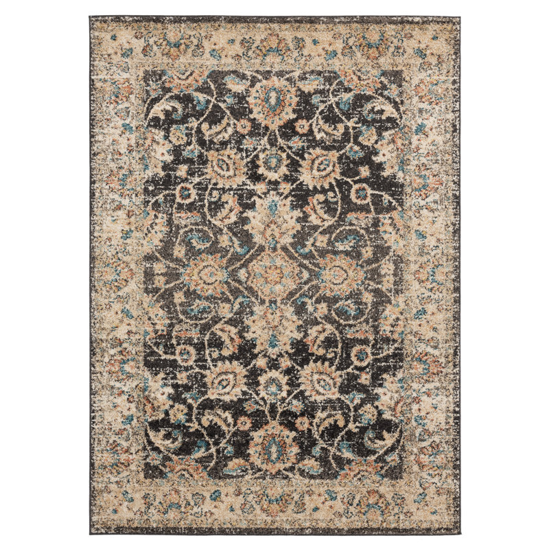 Scofield Oriental Indoor Rug, Rectangle 1'10" x 3'