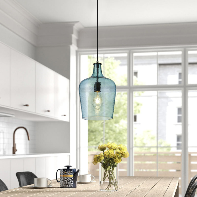 Luminaire suspendu en forme de cloche à 1 lumière Massi