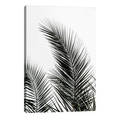 Palm Leaves I by Mareike Böhmer - Wrapped Canvas Print