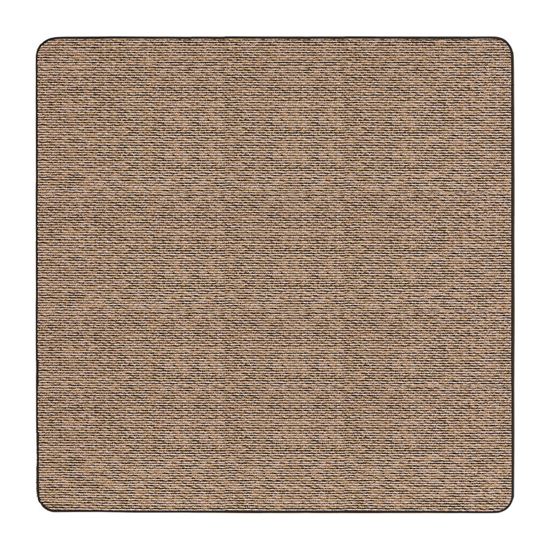 Skid-Resistant Carpet Indoor Area Rug Floor Mat - Black Ripple - Many Other Sizes To Choose From, Rectangle 2' x 3'