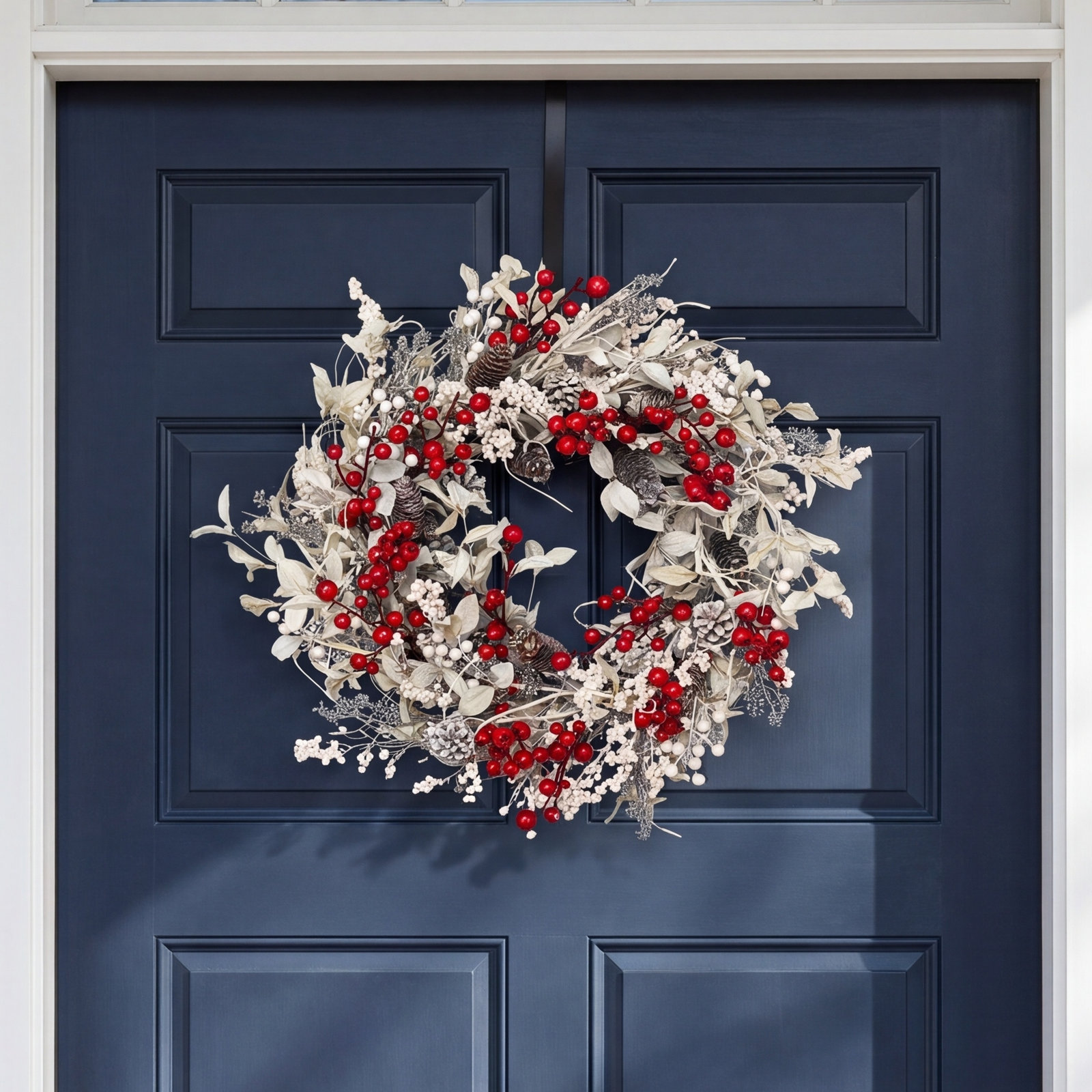 26" Handcrafted Christmas Wreath