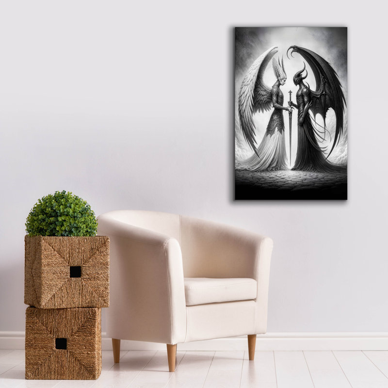  «Let There Be Peace» par Rey Klimt, art mural sur toile, 26 po x 40 po, H 40 po x l 26 po