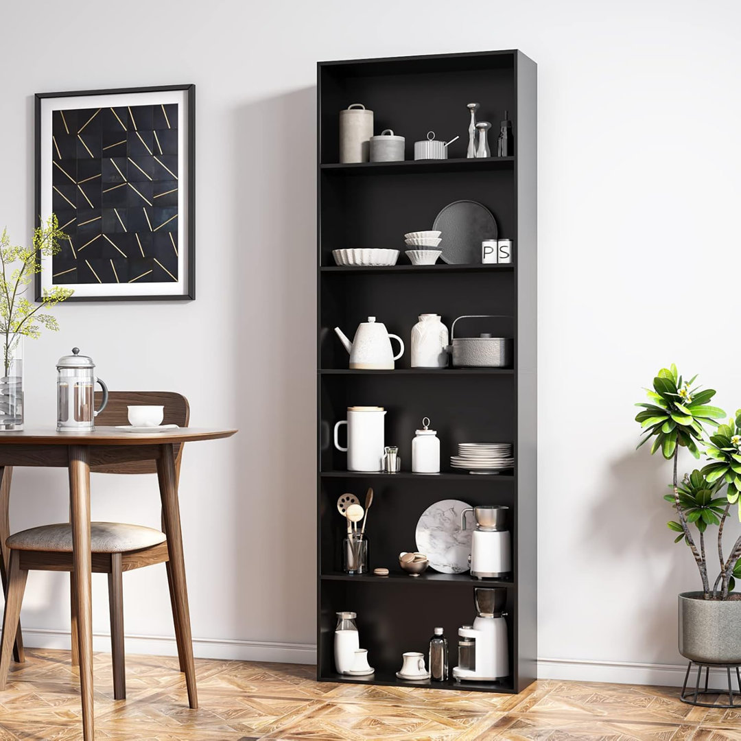 Ashaz 180cm H x 60cm W Standard Bookcase