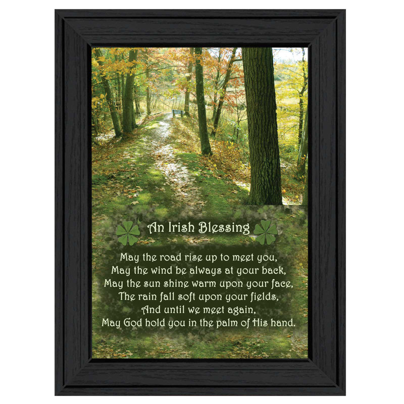 IrIsh Blessing - Photographie avec cadre photo