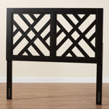Baxton Studio Aliya Modern Finished Wood Headboard