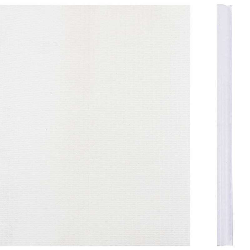 Carneatly Vinyl Fence Panels, White