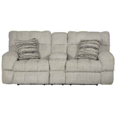 Annaliisa Upholstered 86'' Reclining Loveseat