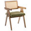 49cm H Polyester Upholstered Full Back Accent-46054979